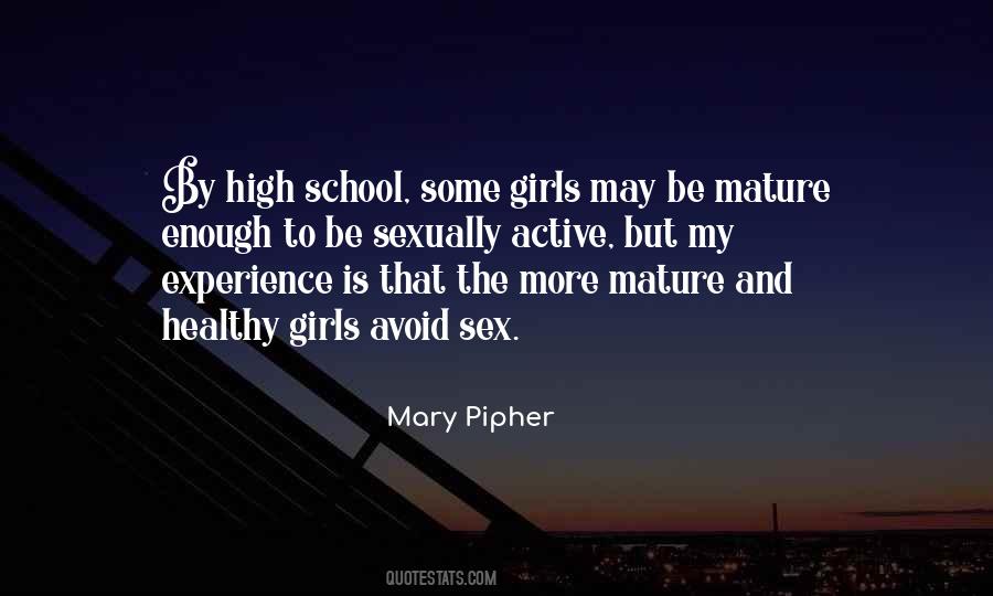 High School Girls Quotes #1241967