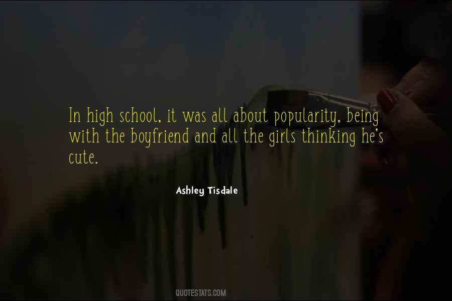 High School Girls Quotes #315784