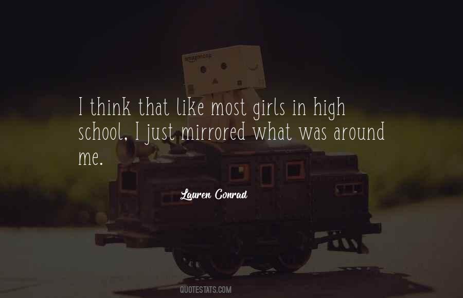 High School Girls Quotes #760653