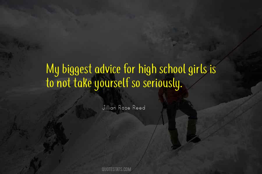 High School Girls Quotes #775584