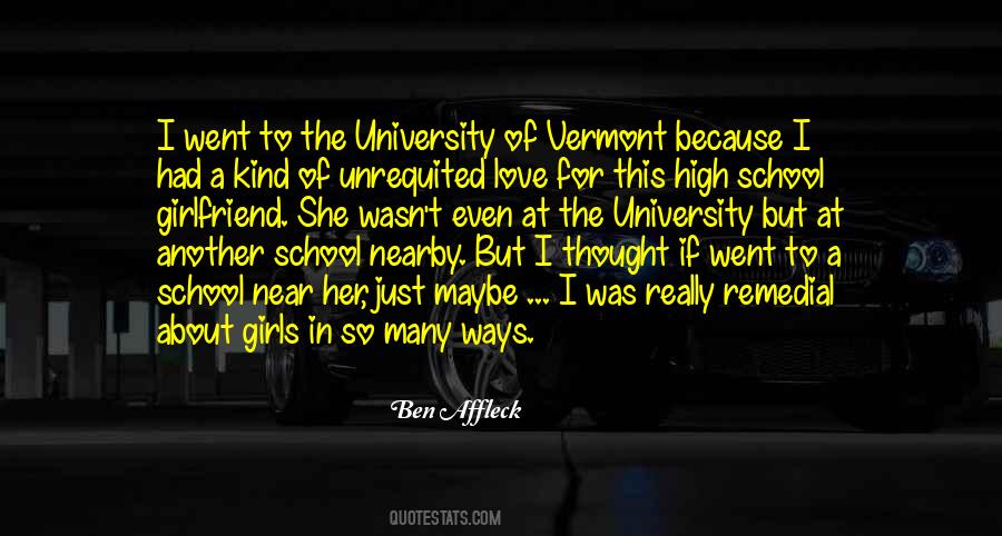 High School Girls Quotes #834166