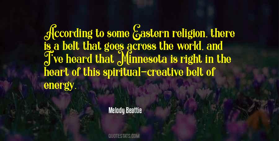 Eastern Religion Quotes #1657360