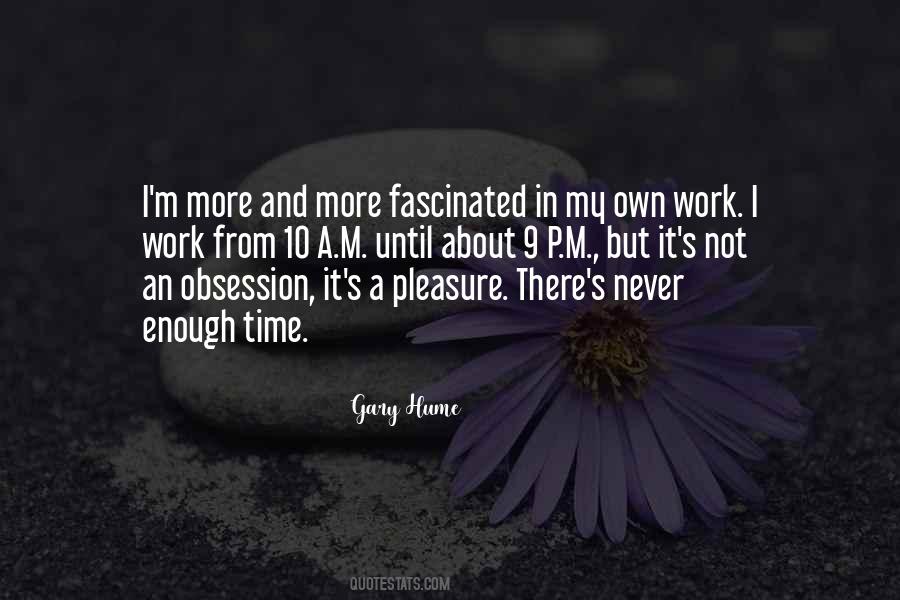 Quotes About Work And Pleasure #68354