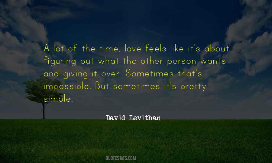 Quotes About Pretty And Simple #1844527