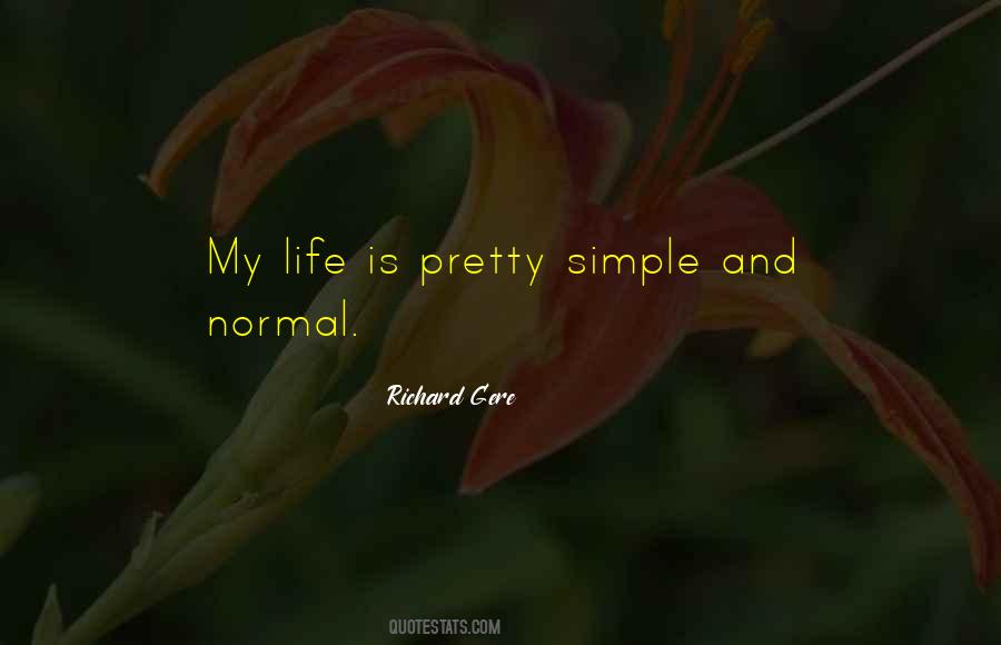 Quotes About Pretty And Simple #266305