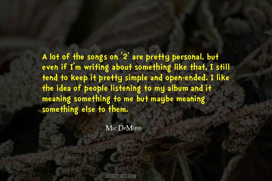 Quotes About Pretty And Simple #666315