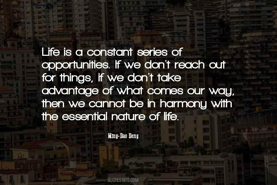 Nature Of Life Quotes #694869