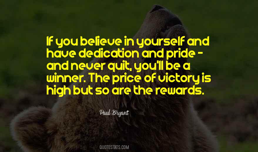 Quotes About Pride In Yourself #1320772