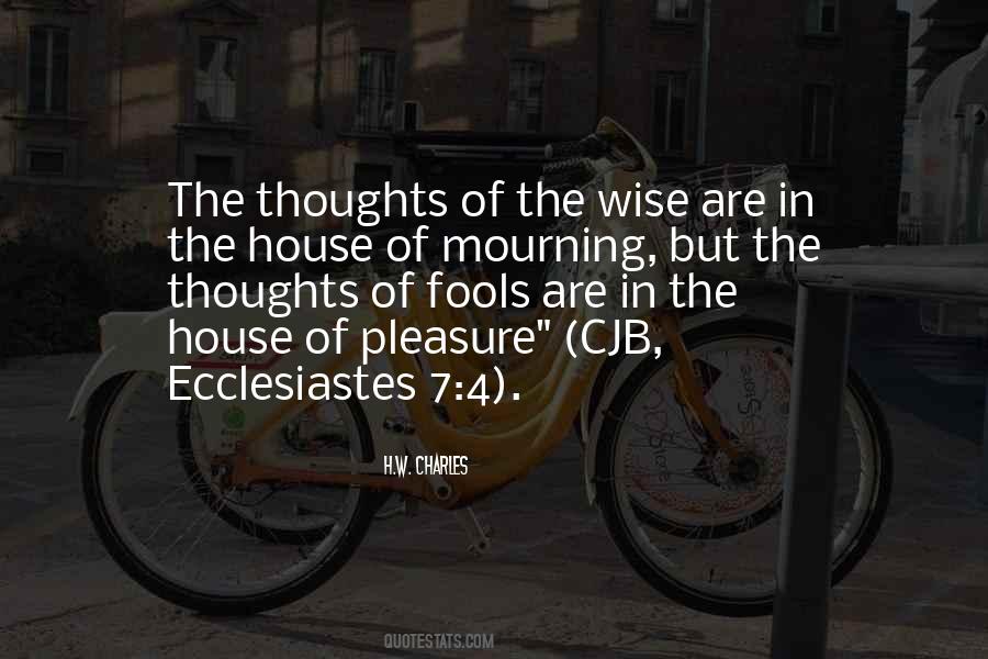 Quotes About Ecclesiastes #1103430