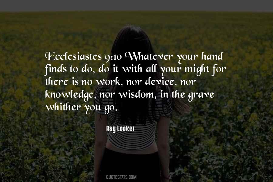 Quotes About Ecclesiastes #1415220