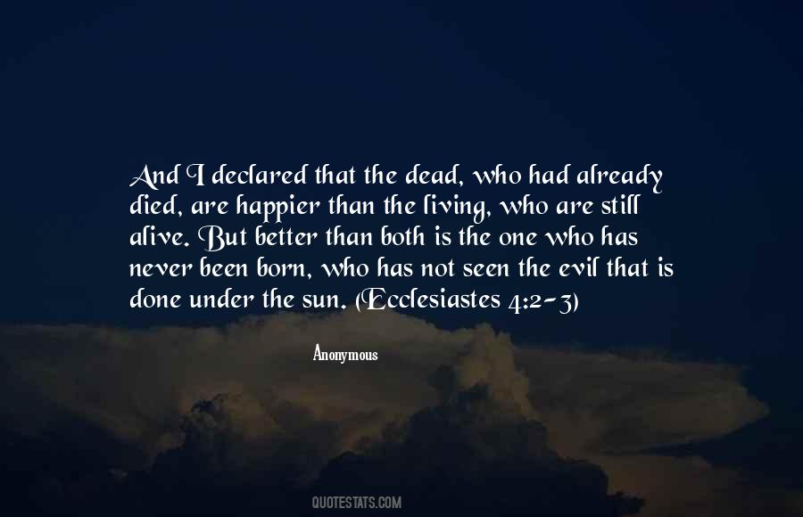 Quotes About Ecclesiastes #363922