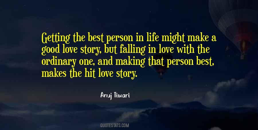 Best Person In Life Quotes #683806