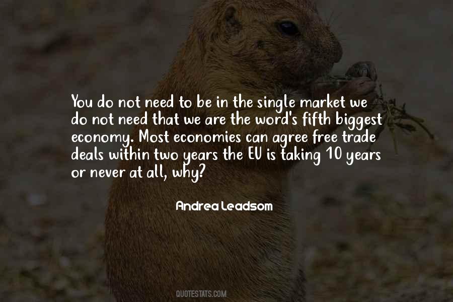 Quotes About Free Market Economy #239930