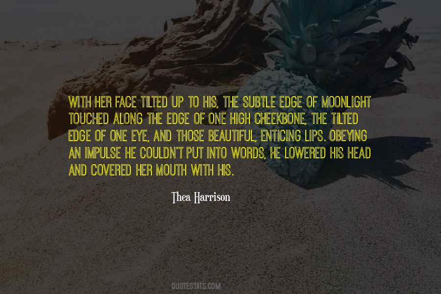 Enticing Words Quotes #368026