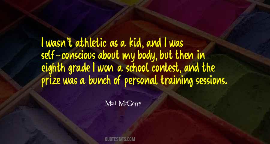 Quotes About Athletic Training #947733