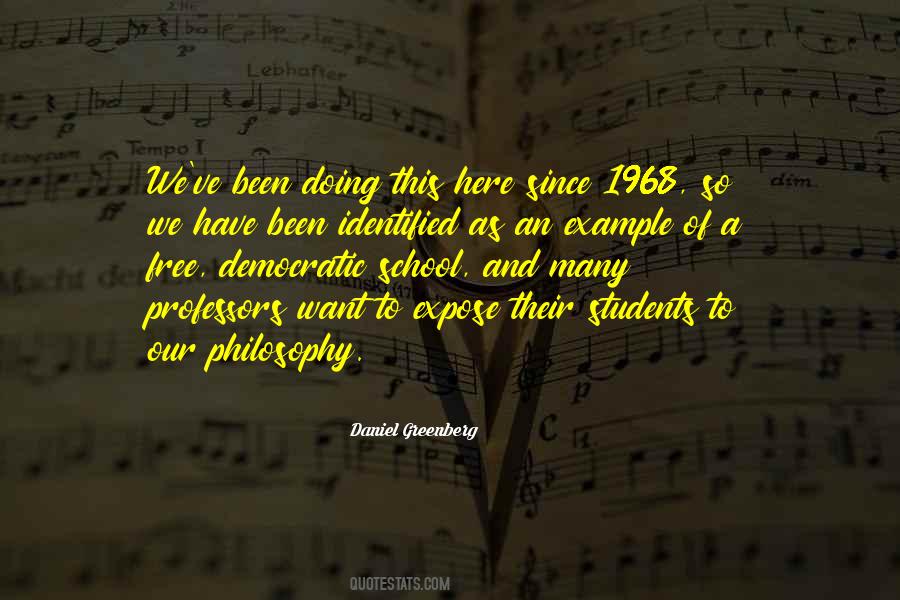 School Philosophy Quotes #989307