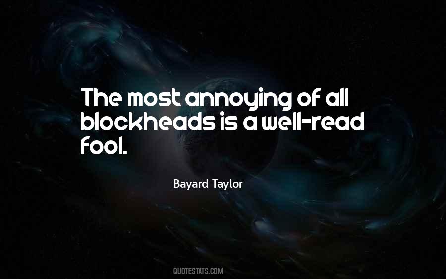 Quotes About Blockheads #1346614