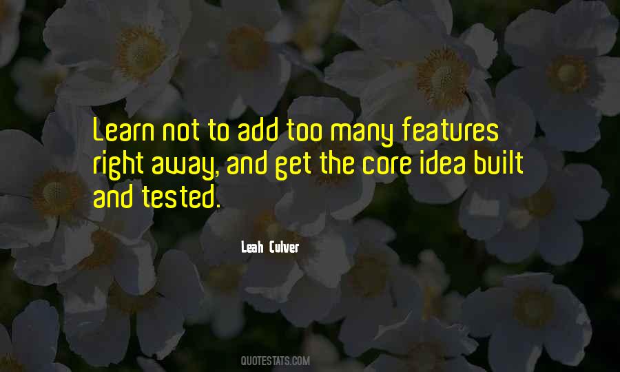 Quotes About Features #142714 Quotes About Features #142714