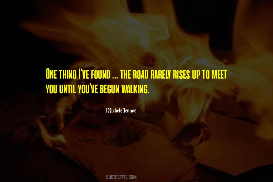 Walking Road Quotes #1391425