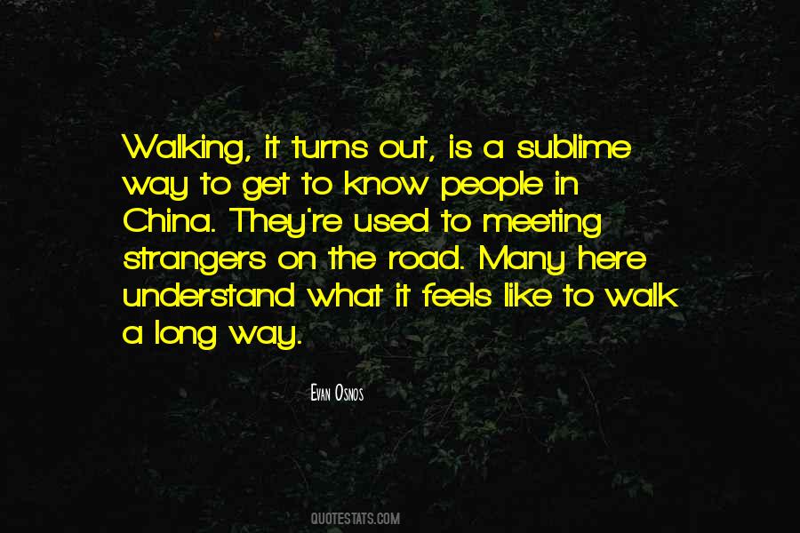 Walking Road Quotes #567029