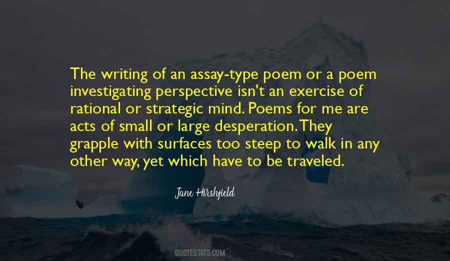 Quotes About Acts Of Desperation #70965