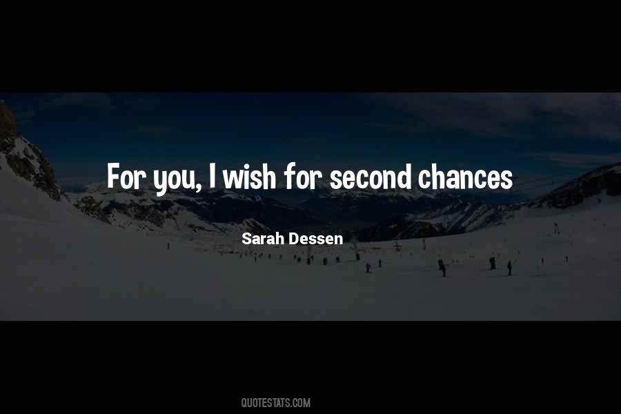 Quotes About Second Chances #1055321