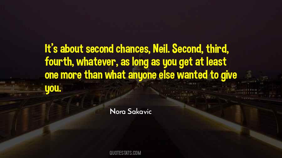 Quotes About Second Chances #402240