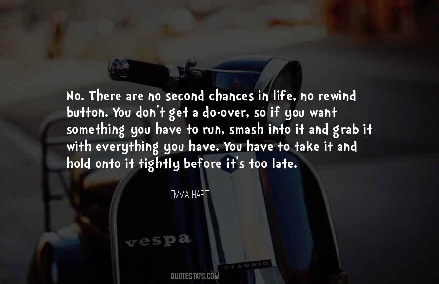 Quotes About Second Chances #527129
