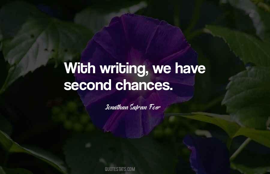 Quotes About Second Chances #887123