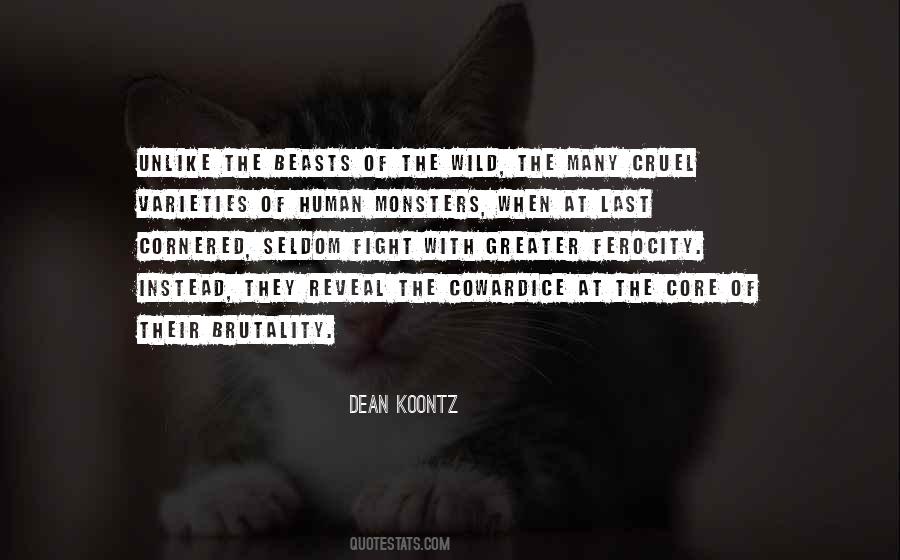 Quotes About Wild Beasts #1218592