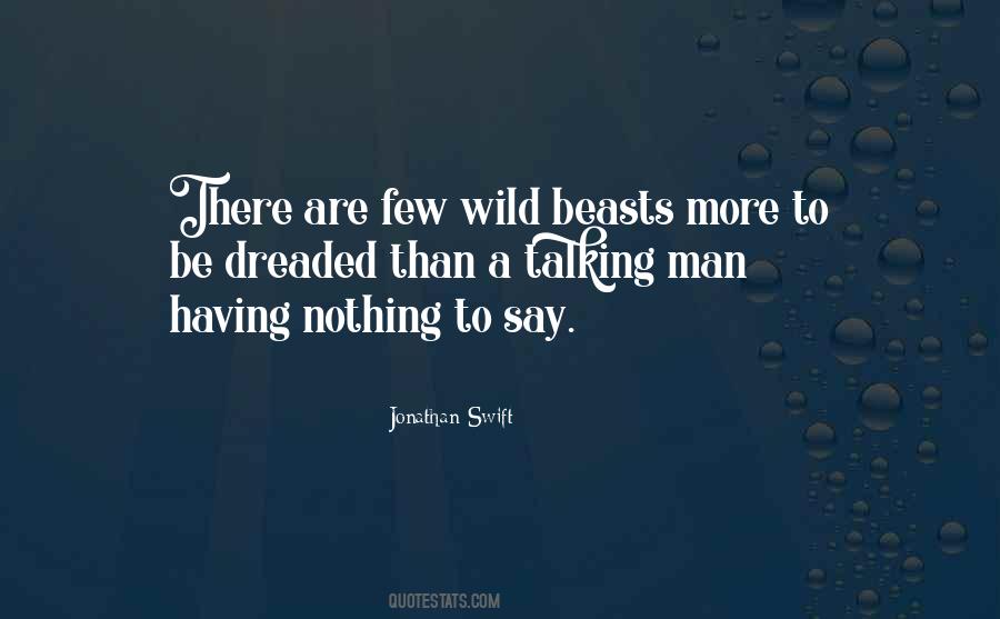 Quotes About Wild Beasts #1424126