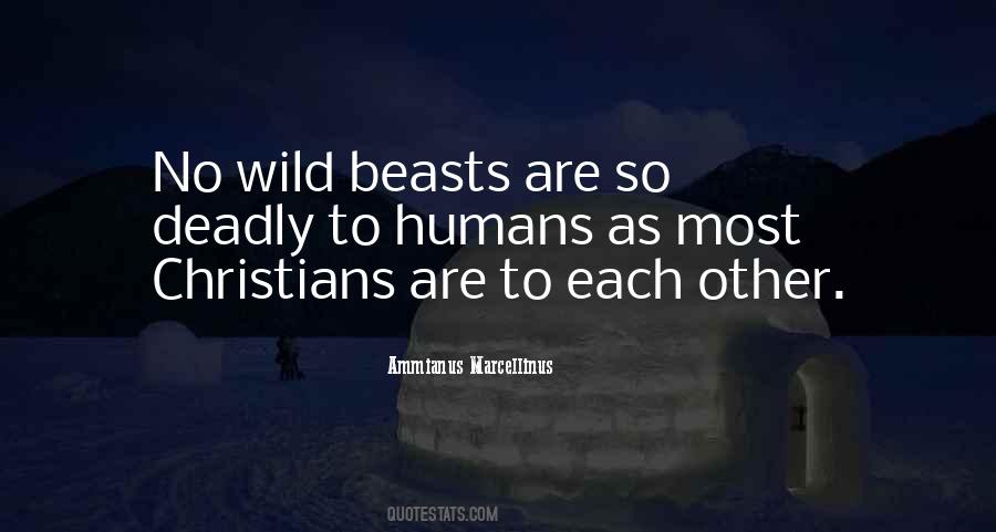 Quotes About Wild Beasts #233252