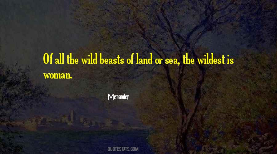 Quotes About Wild Beasts #327549