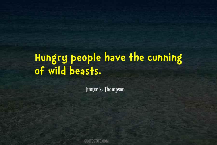 Quotes About Wild Beasts #536059