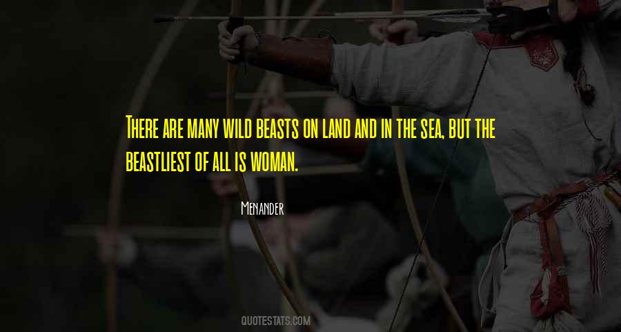 Quotes About Wild Beasts #734383