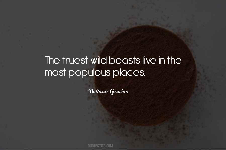 Quotes About Wild Beasts #811402