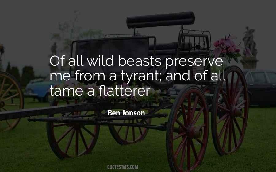 Quotes About Wild Beasts #877842