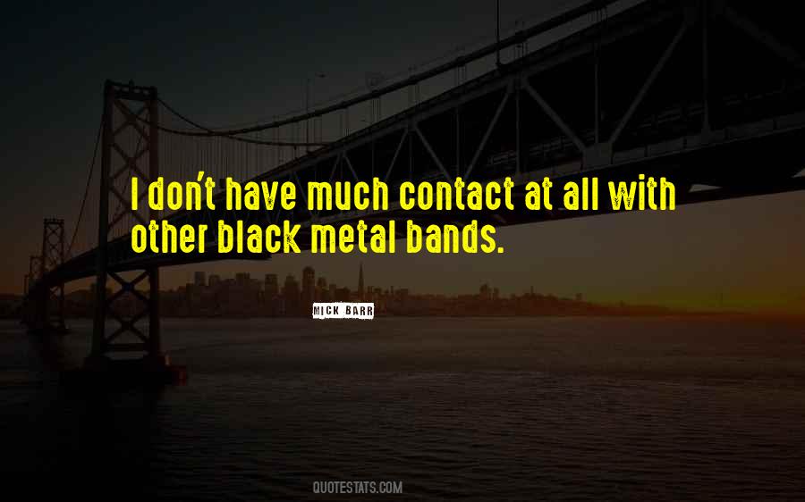 Quotes About Black Metal #148078