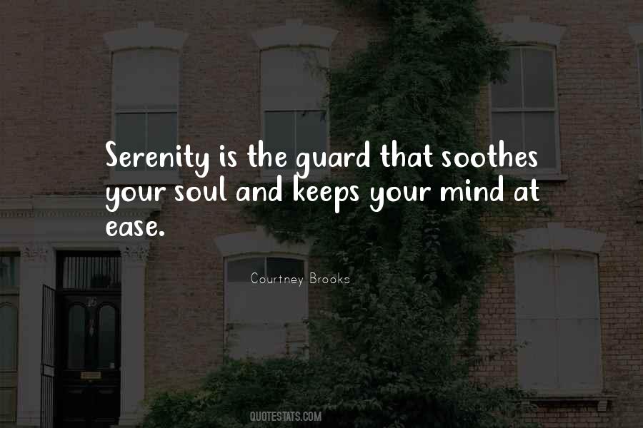 Quotes About Serenity And Peace #1557351