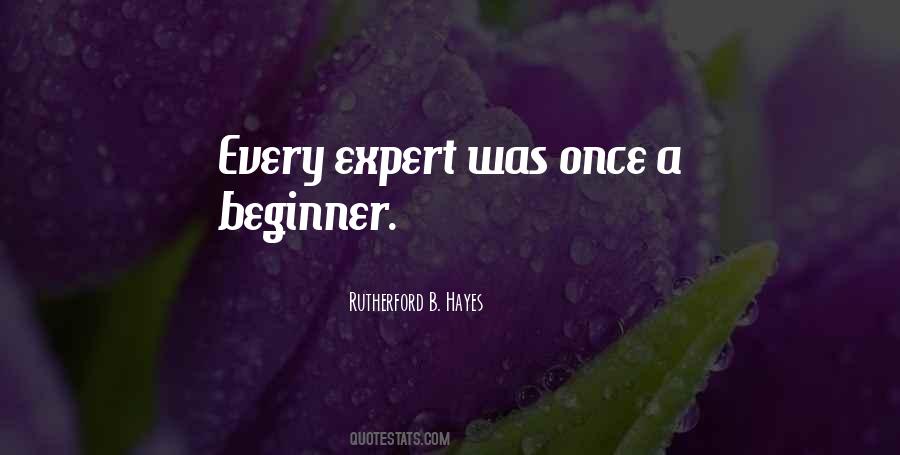 Expert Beginner Quotes #1654749