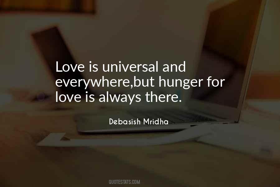 Quotes About Universal Love #265863