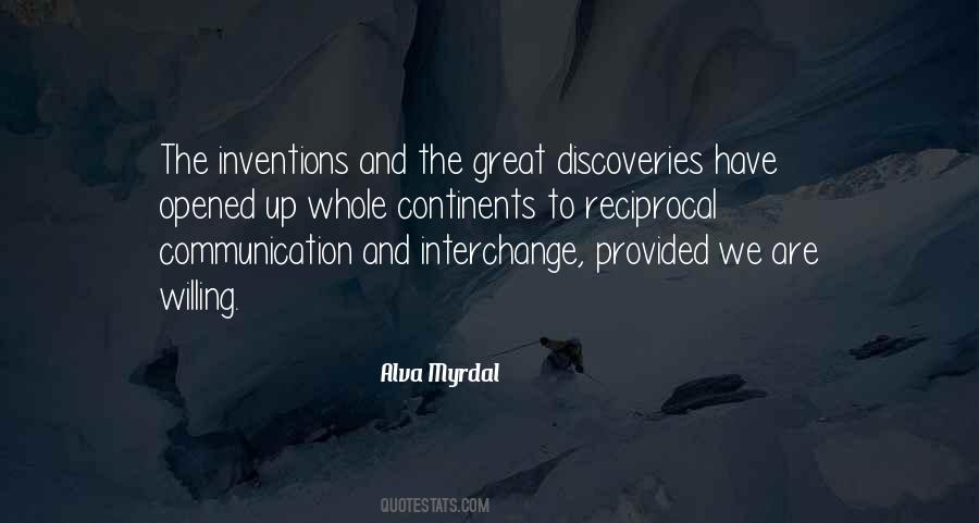 Quotes About Inventions And Discoveries #1321532