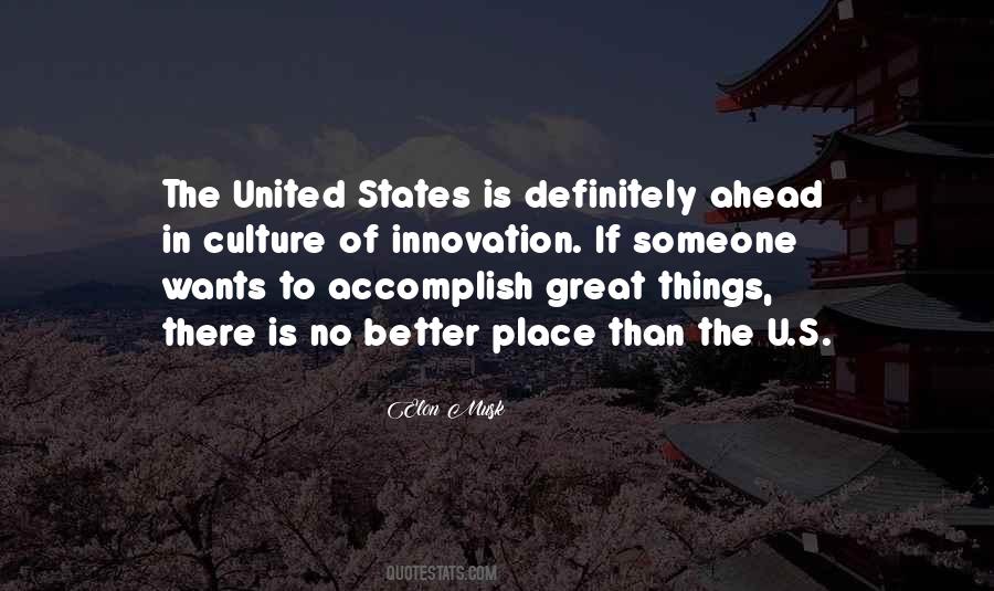 U S Culture Quotes #1404126
