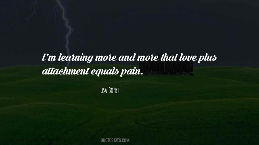 Quotes About Attachment And Love #646284