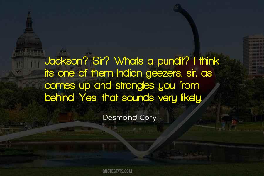 Quotes About Jackson #1339868