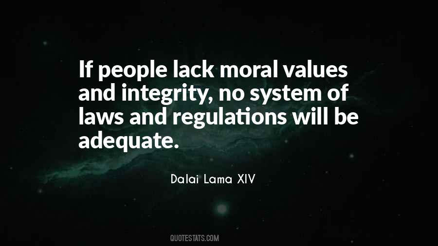 Quotes About Moral Integrity #1066857