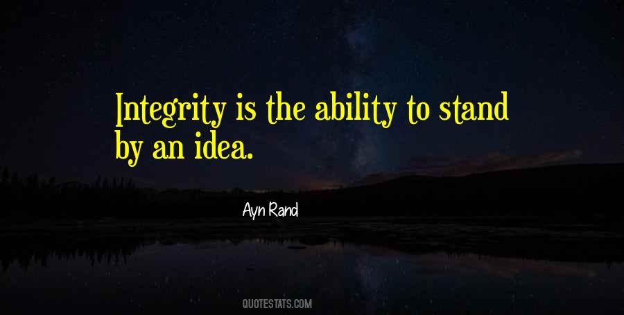 Quotes About Moral Integrity #505904