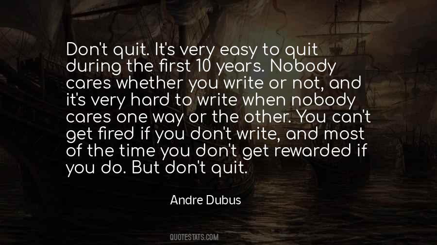 Quotes About Don't Quit #1624718