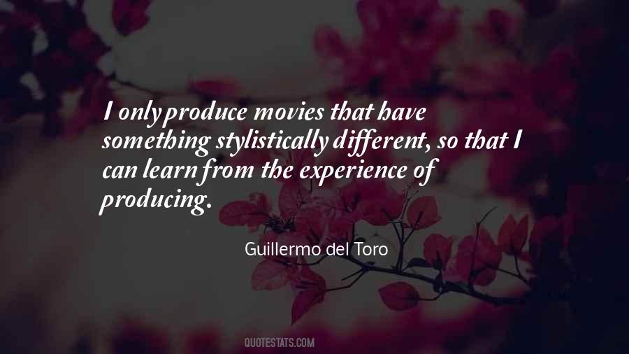 Quotes About Producing Movies #1359935