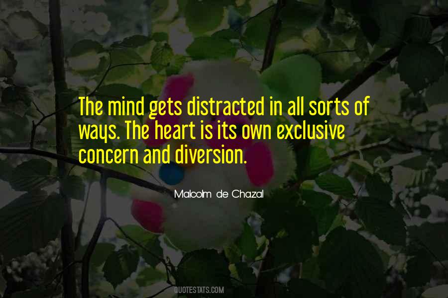 Mind Distracted Quotes #1079332